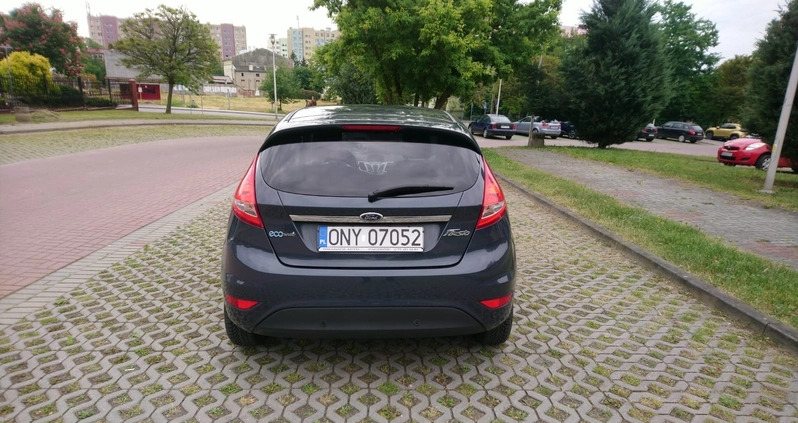 Ford Fiesta cena 19950 przebieg: 135000, rok produkcji 2011 z Nysa małe 154